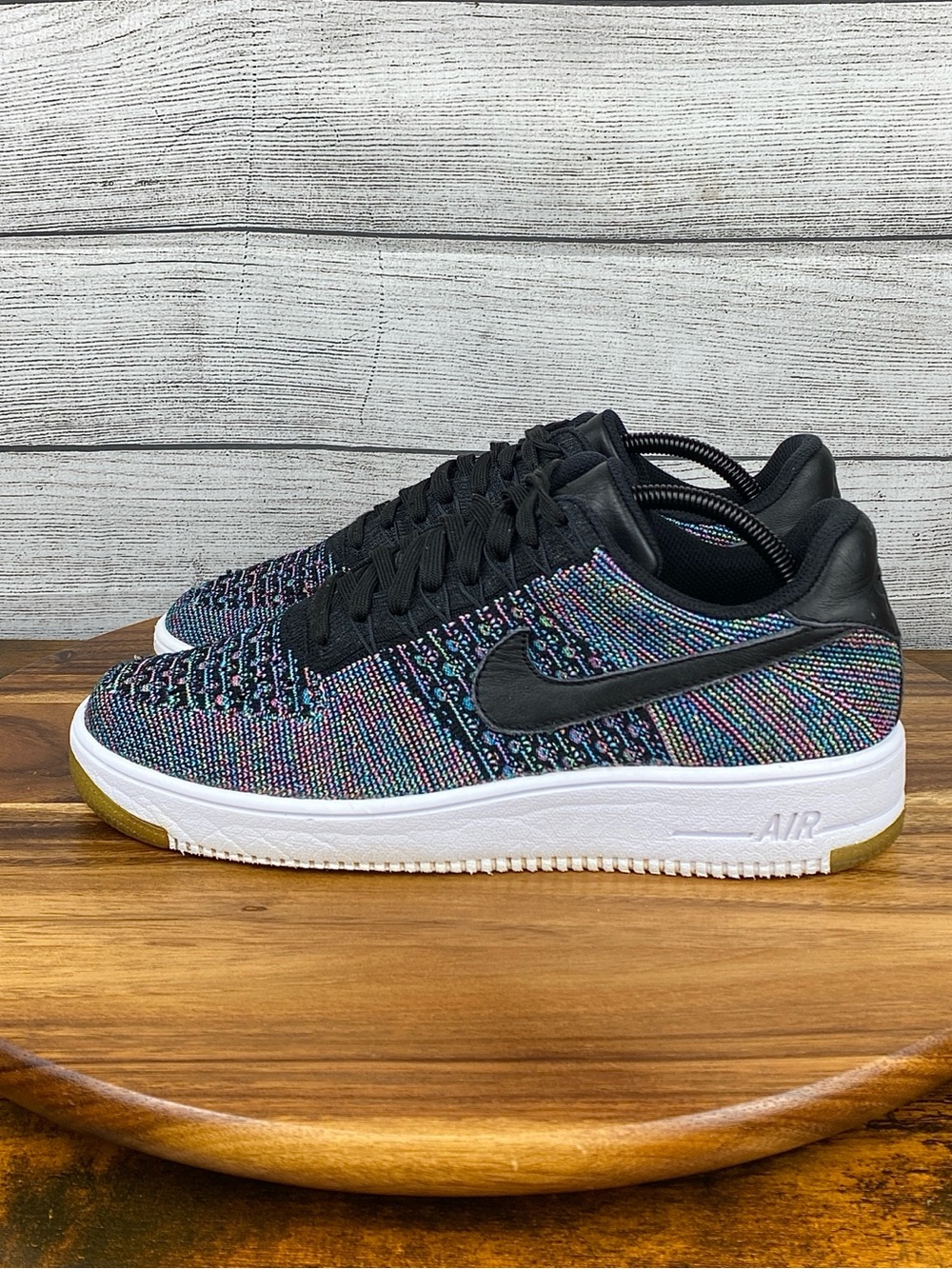 Nike Air Force 1 Ultra Flyknit Low Blue Lagoon Multi-Color Shoe Men’s Size 10